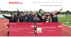 Desktop Screenshot of netherhall.org